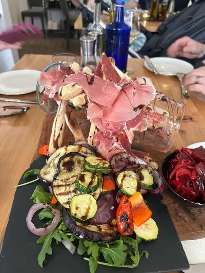 A mediterranean starter at a unique restaurant in Boppard am Rhein.