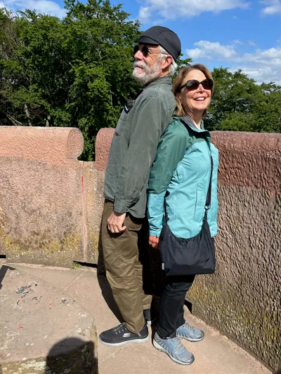 My dear friends Vic and Yvonne – guests in 2019, 2021 and 2023.